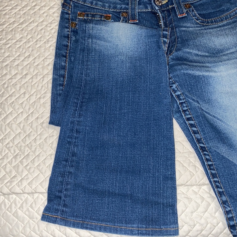 True Religion Bobby Low Rise Flares - Picture 3 of 7